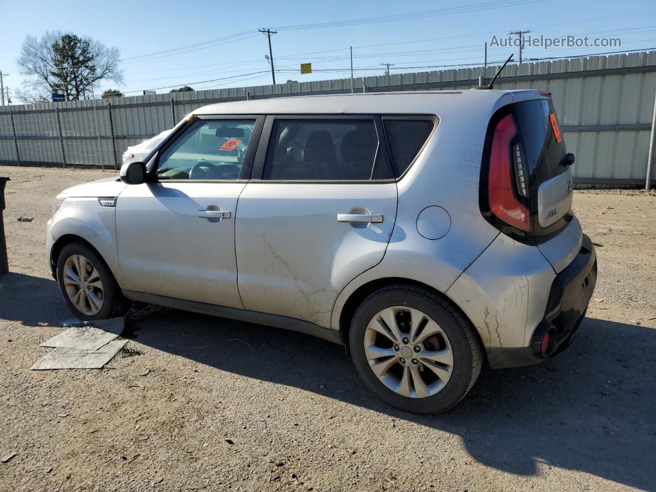 2016 Kia Soul + Silver vin: KNDJP3A58G7845577