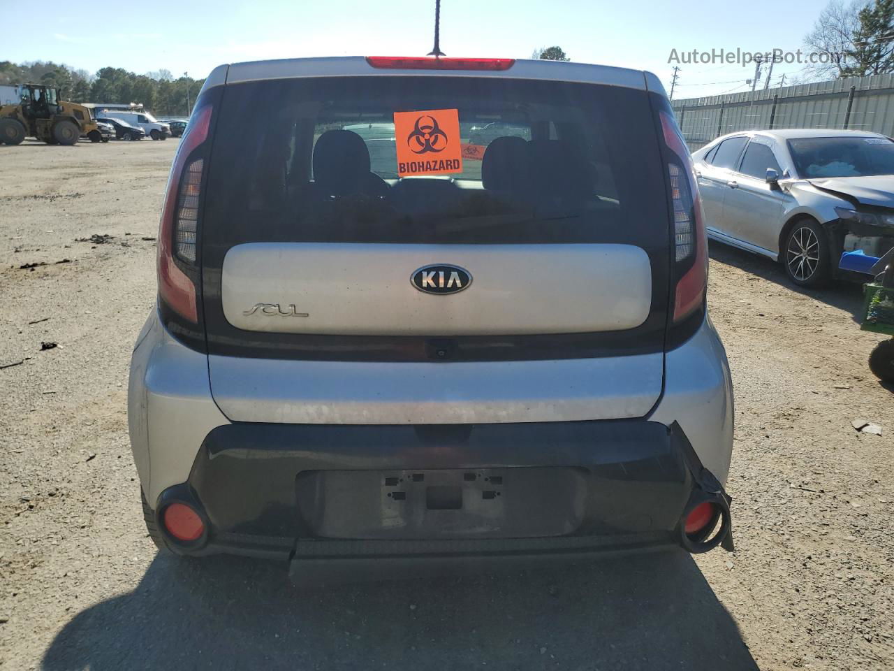 2016 Kia Soul + Silver vin: KNDJP3A58G7845577