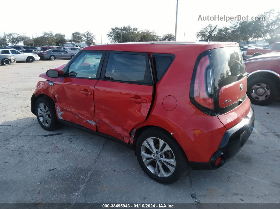 2016 Kia Soul + Red vin: KNDJP3A58G7874643