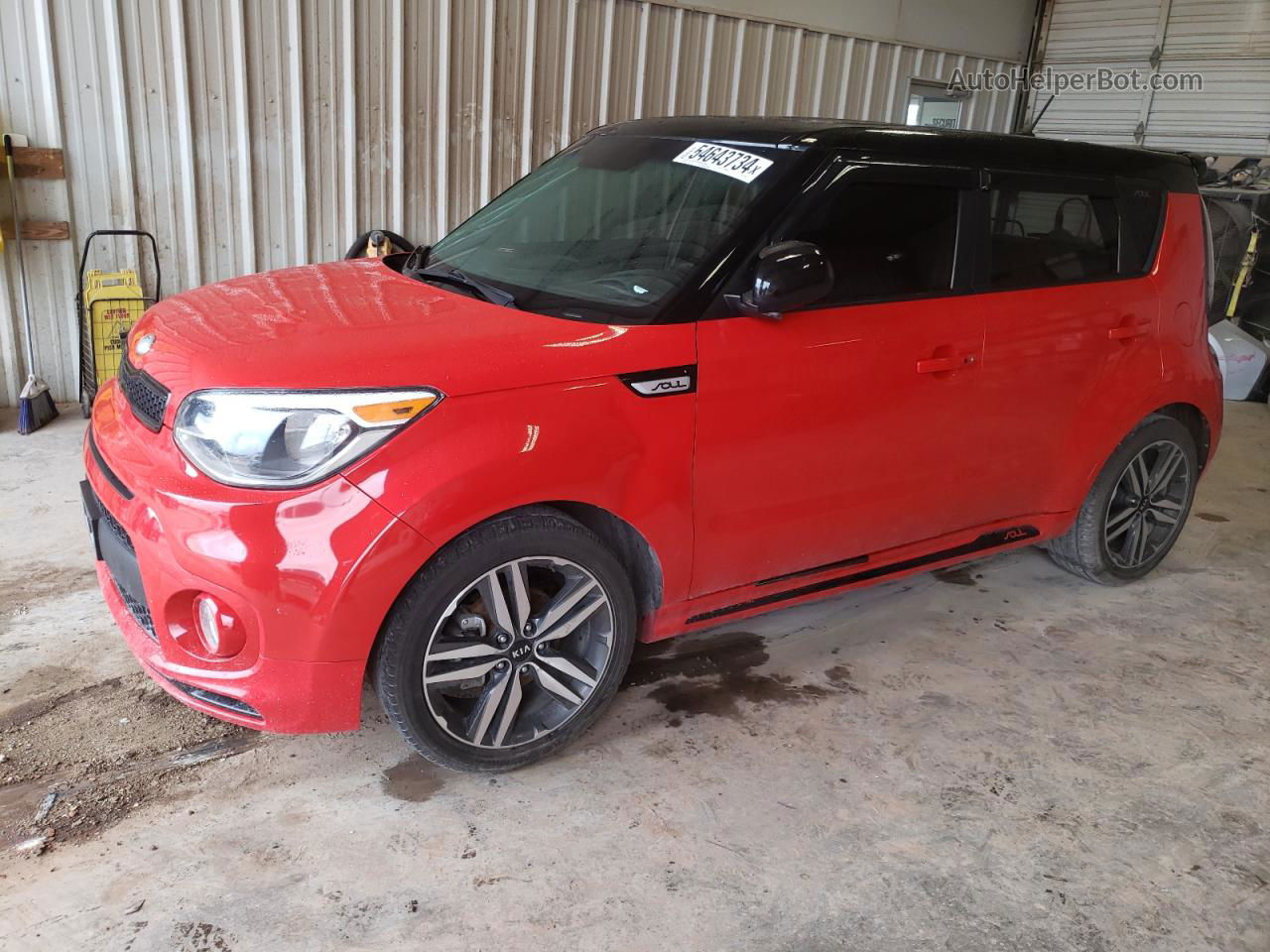 2019 Kia Soul + Red vin: KNDJP3A58K7670076