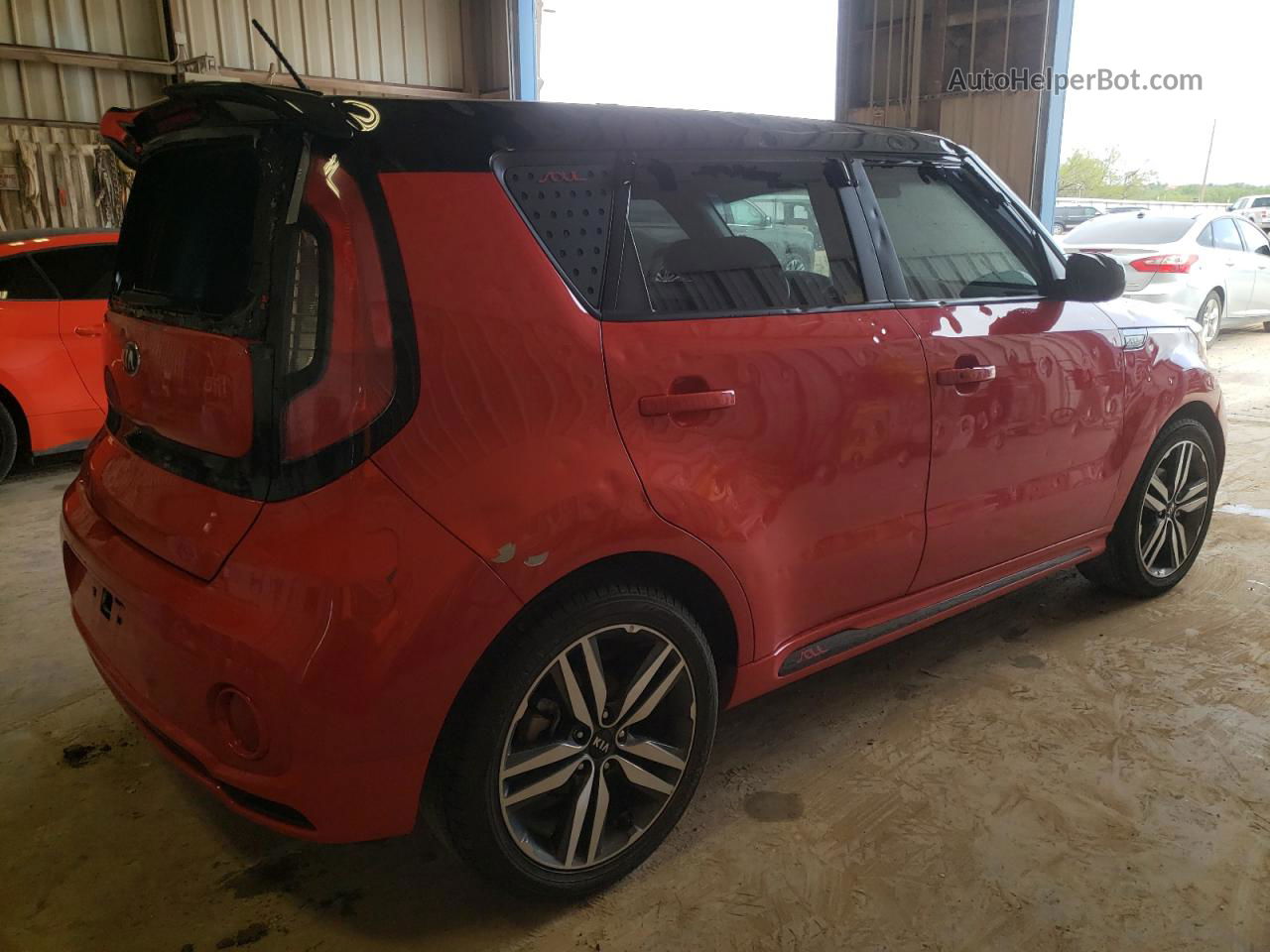 2019 Kia Soul + Red vin: KNDJP3A58K7670076