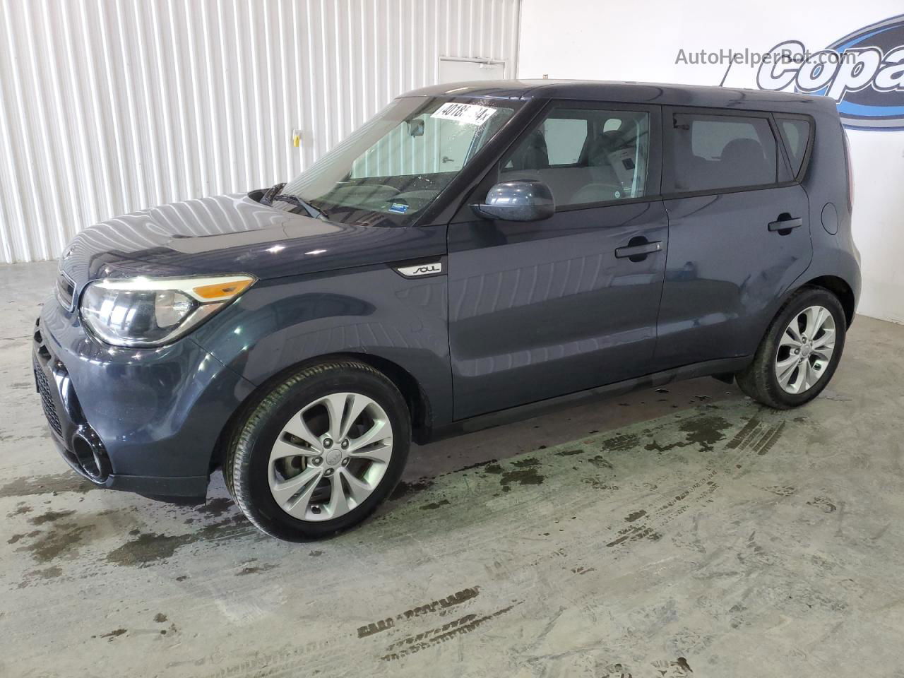 2016 Kia Soul + Blue vin: KNDJP3A59G7244808