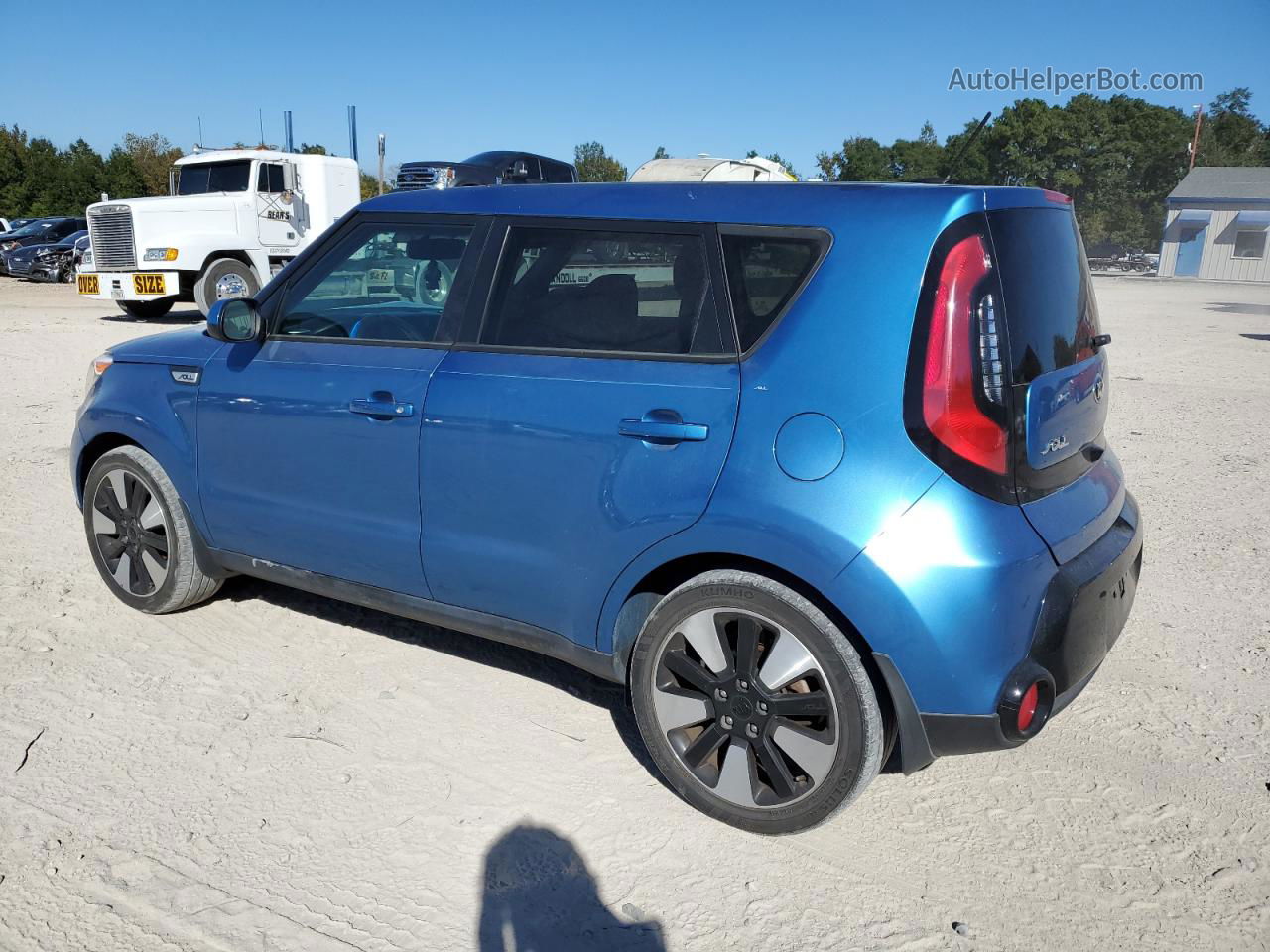 2016 Kia Soul + Blue vin: KNDJP3A59G7301850