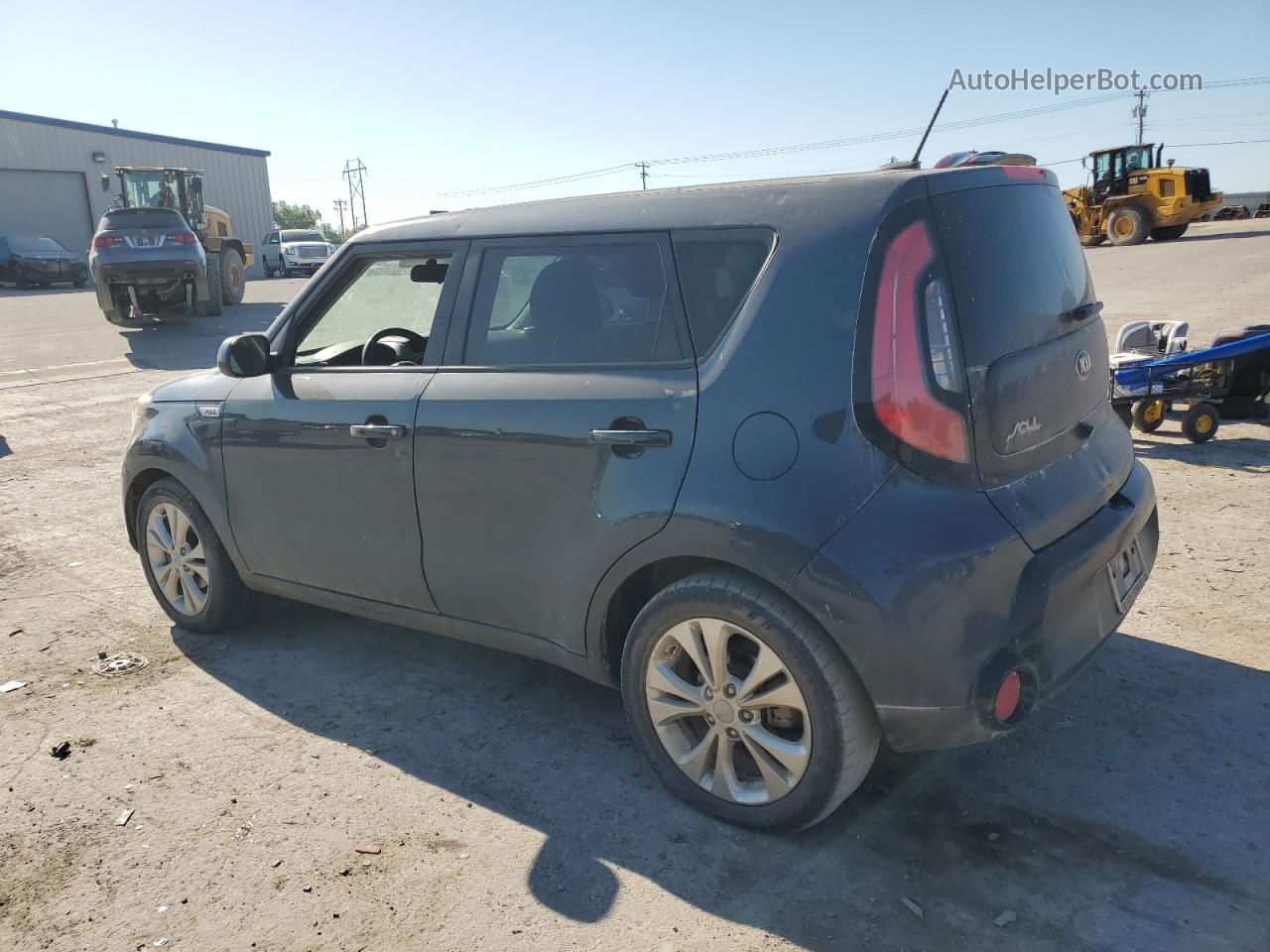 2016 Kia Soul + Blue vin: KNDJP3A59G7336632