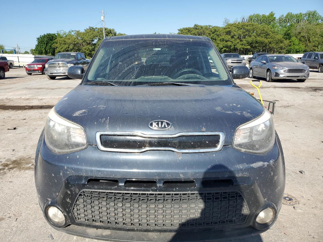 2016 Kia Soul + Blue vin: KNDJP3A59G7336632