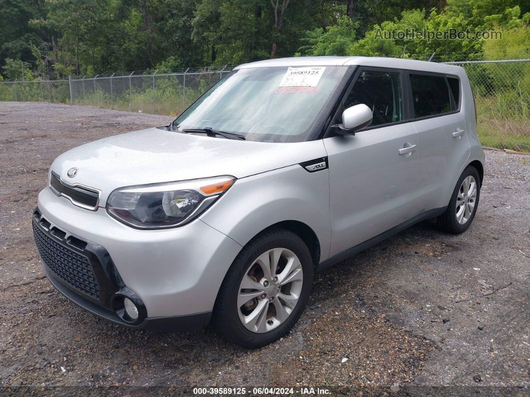 2016 Kia Soul + Silver vin: KNDJP3A59G7862078