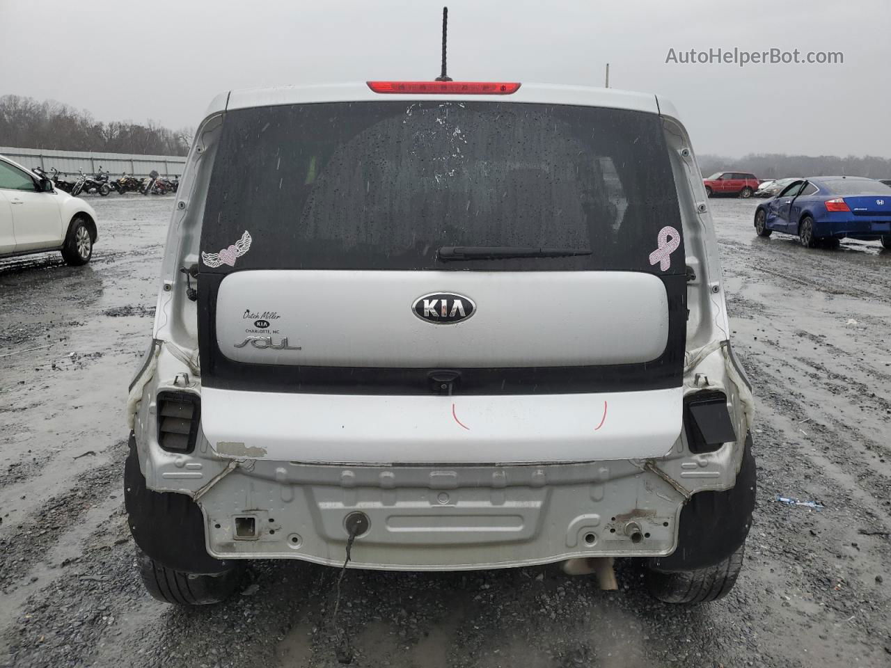 2019 Kia Soul + Silver vin: KNDJP3A59K7015912