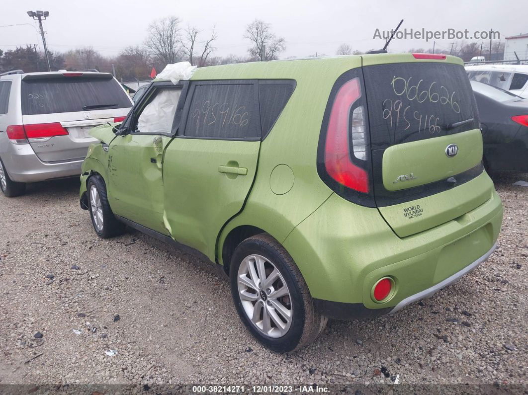 2019 Kia Soul + Green vin: KNDJP3A59K7916925