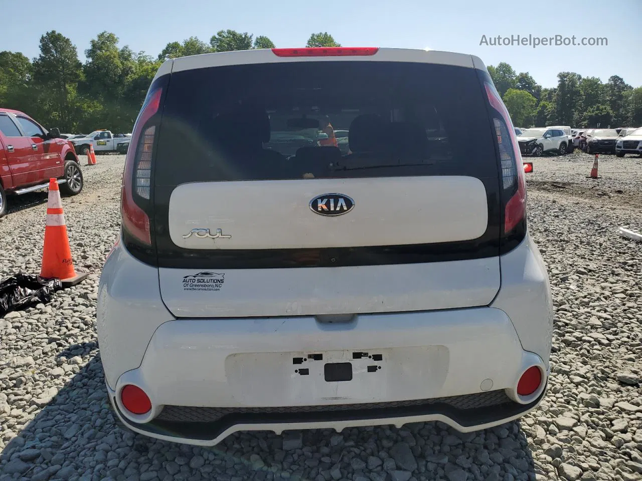 2016 Kia Soul + White vin: KNDJP3A5XG7345629