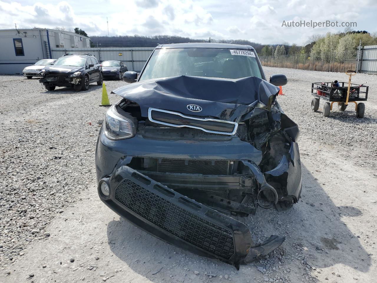 2016 Kia Soul + Blue vin: KNDJP3A5XG7377934