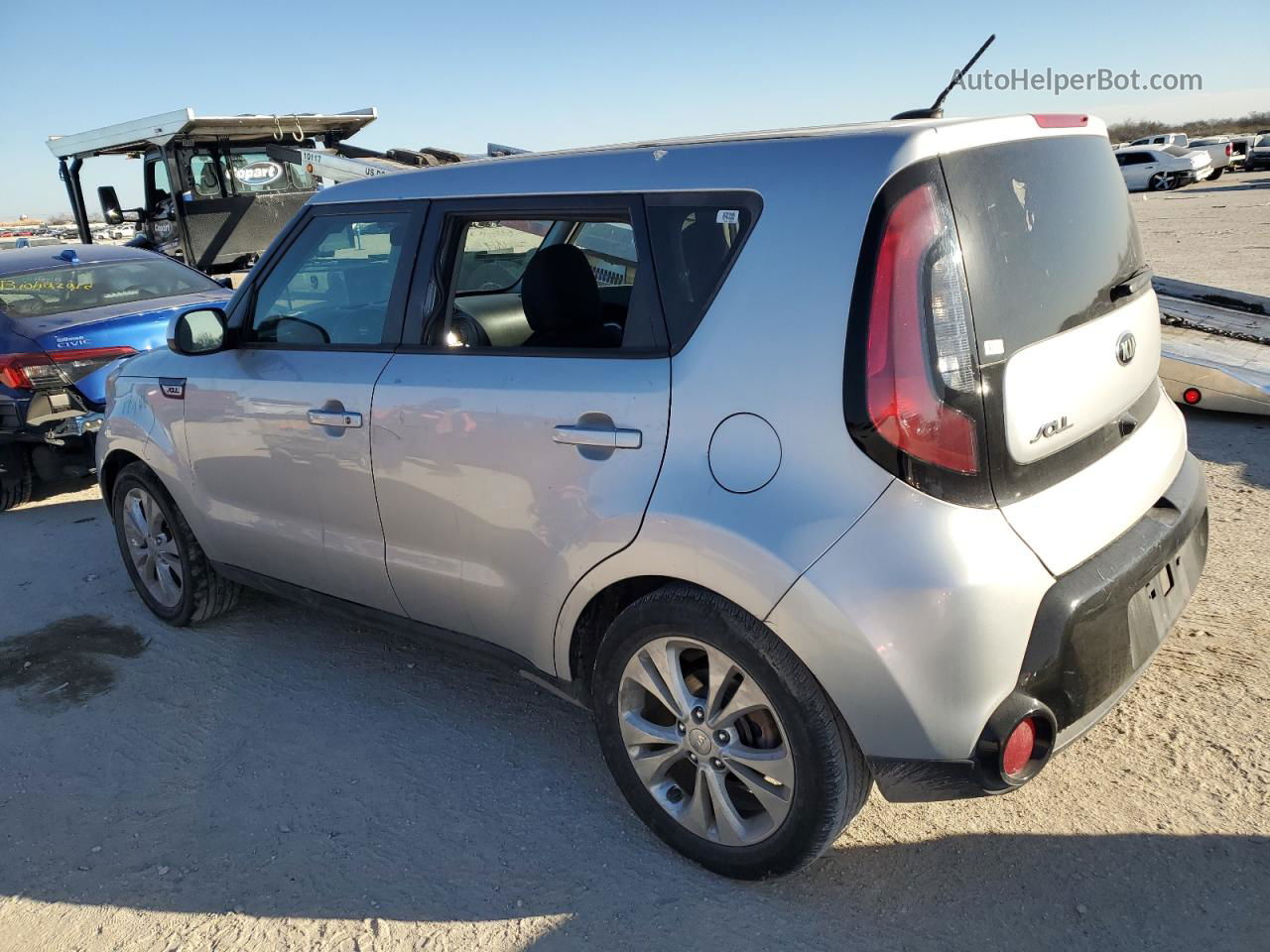 2016 Kia Soul + Silver vin: KNDJP3A5XG7820700