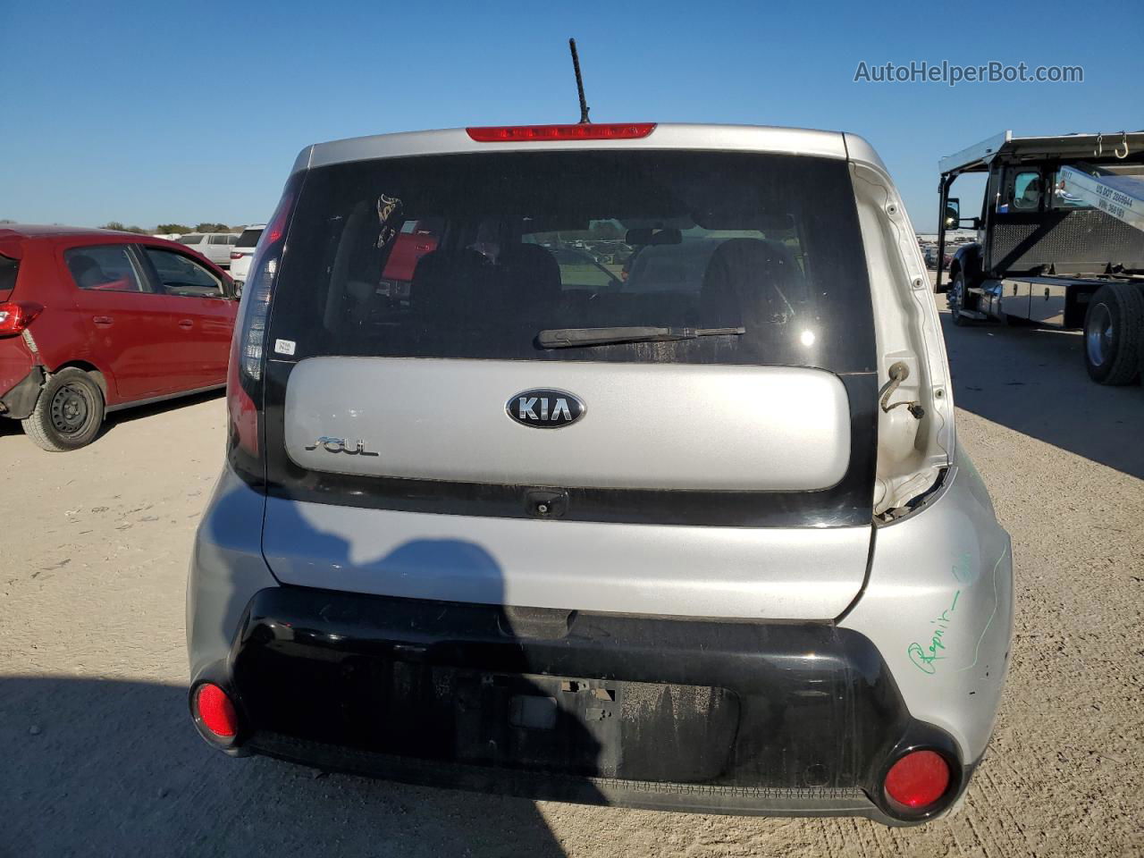 2016 Kia Soul + Silver vin: KNDJP3A5XG7820700