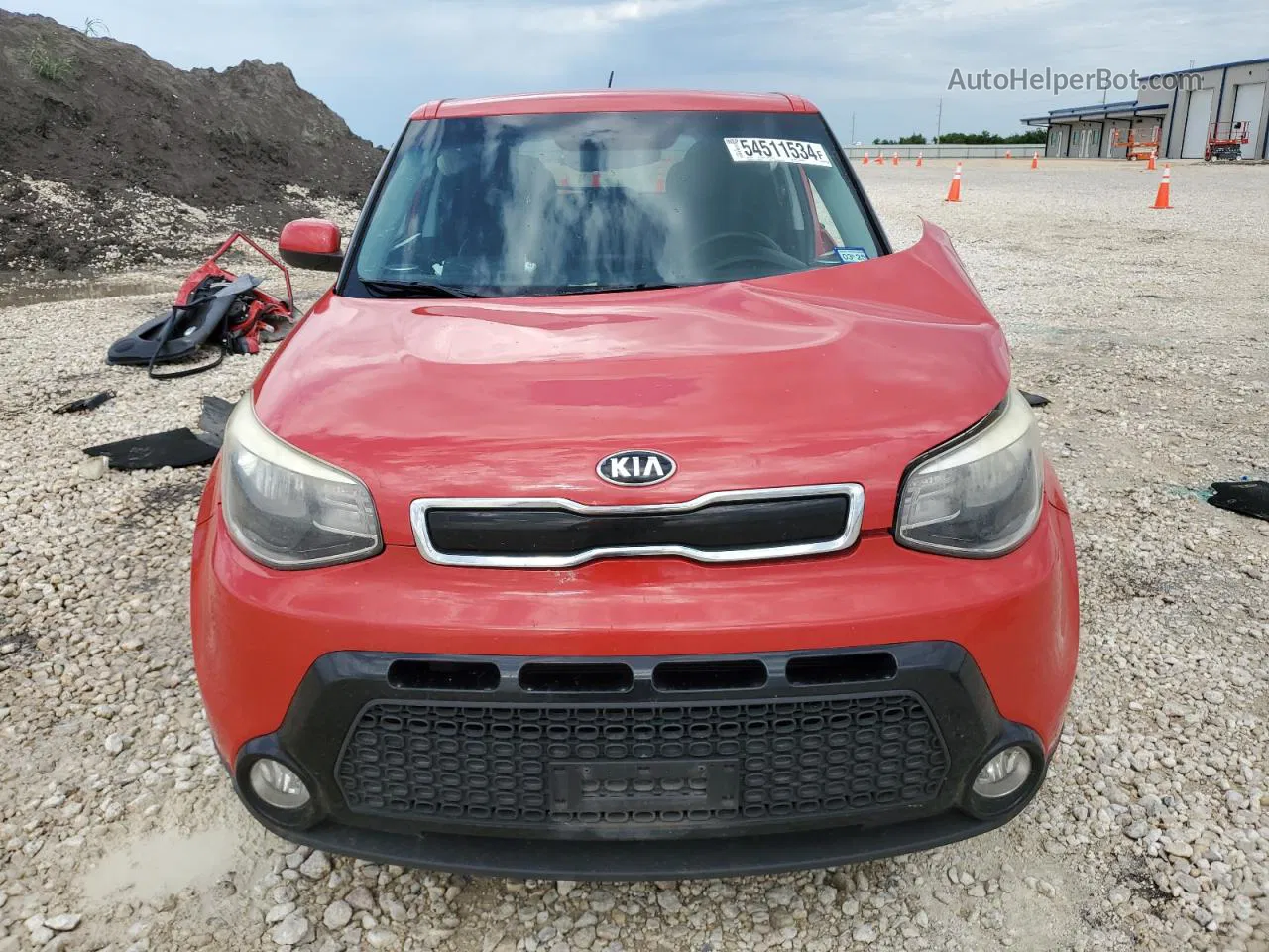 2016 Kia Soul + Red vin: KNDJP3A5XG7837299