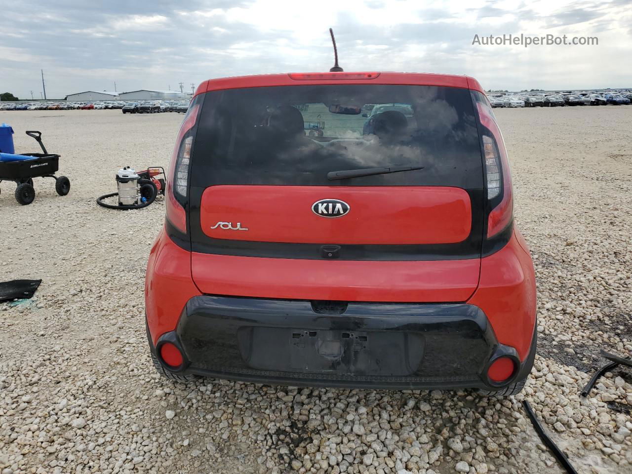 2016 Kia Soul + Красный vin: KNDJP3A5XG7837299