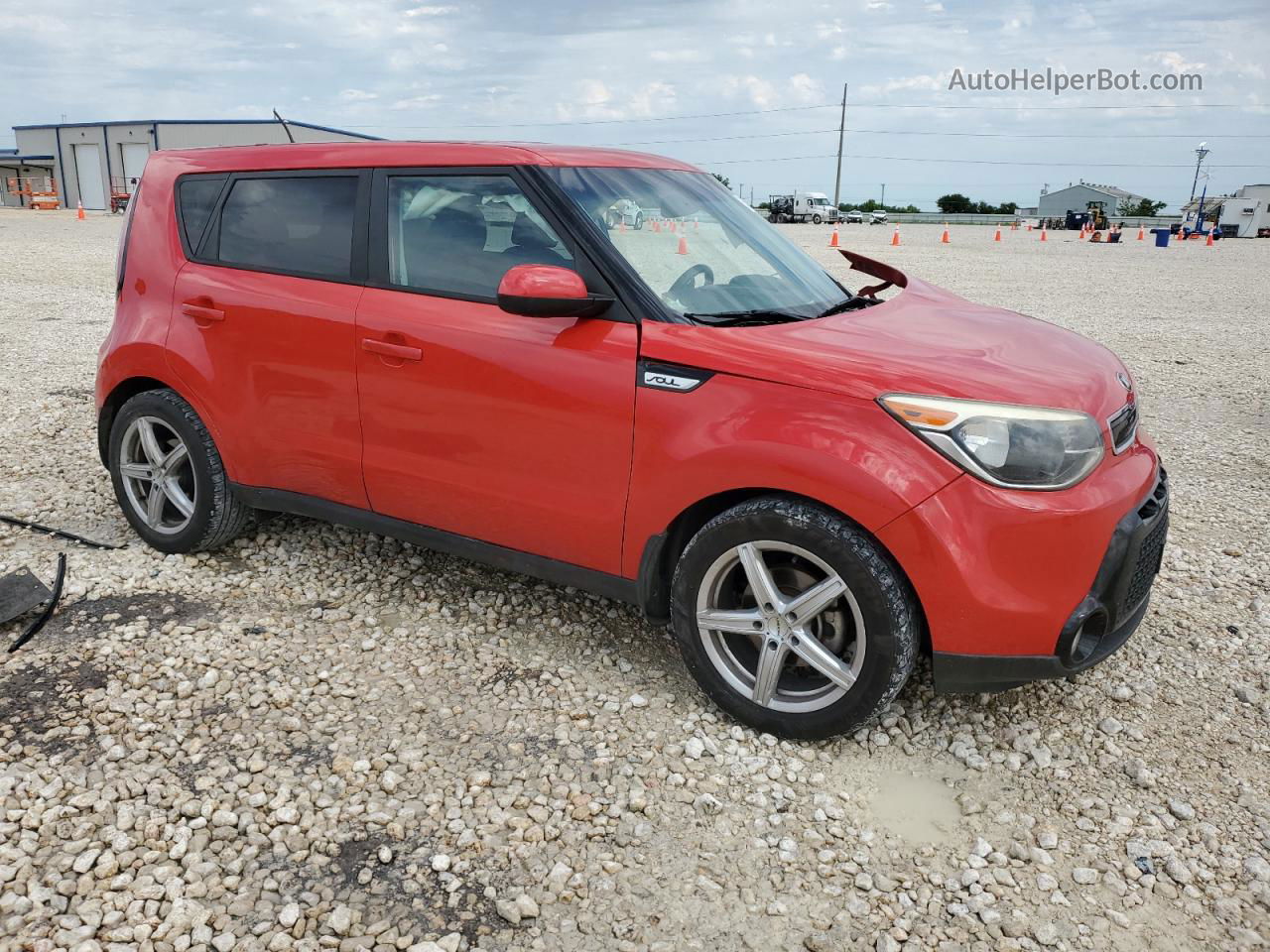 2016 Kia Soul + Красный vin: KNDJP3A5XG7837299