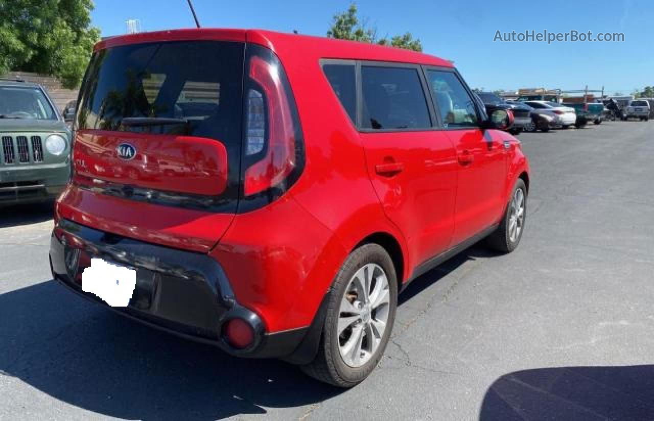 2016 Kia Soul + Красный vin: KNDJP3A5XG7862543