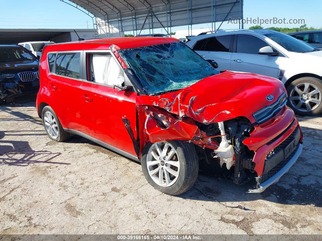 2019 Kia Soul + Red vin: KNDJP3A5XK7639993