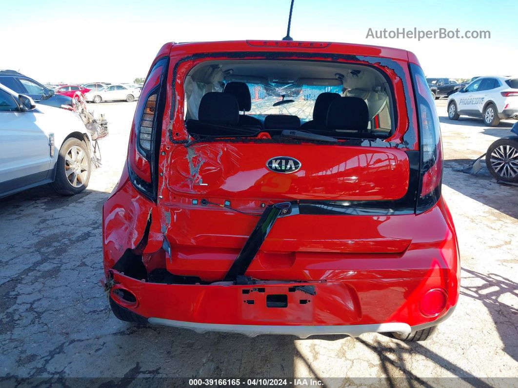 2019 Kia Soul + Red vin: KNDJP3A5XK7639993