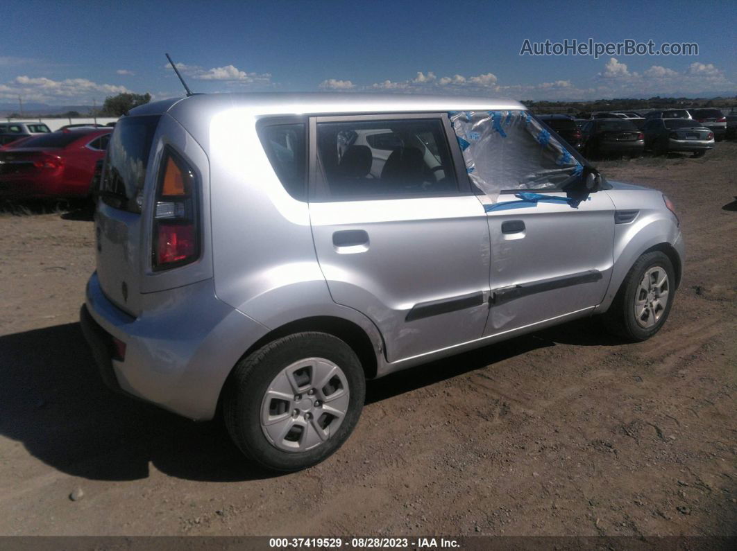 2010 Kia Soul   Silver vin: KNDJT2A10A7110537