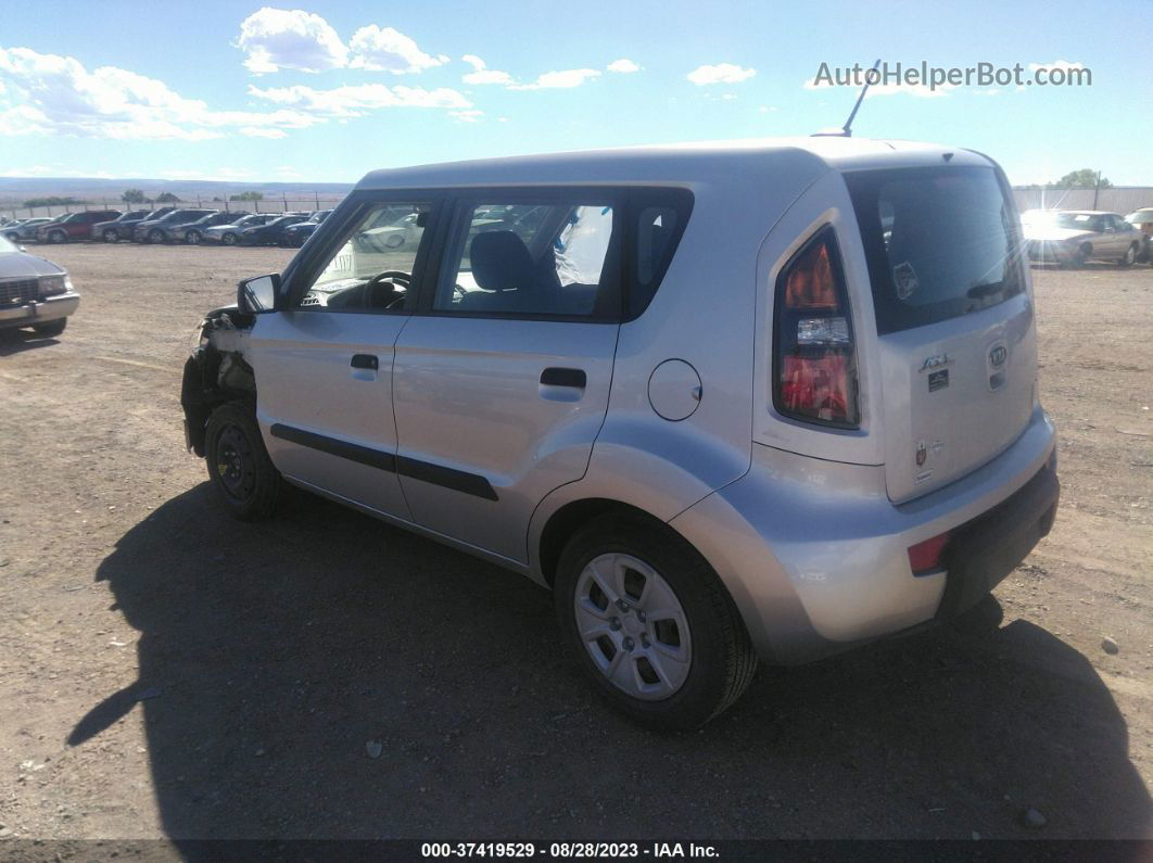 2010 Kia Soul   Silver vin: KNDJT2A10A7110537