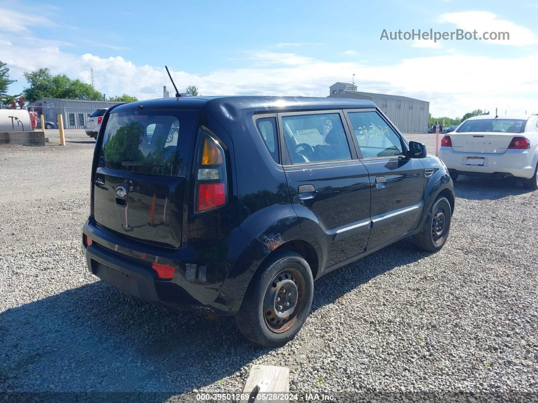 2010 Kia Soul   Черный vin: KNDJT2A10A7122896