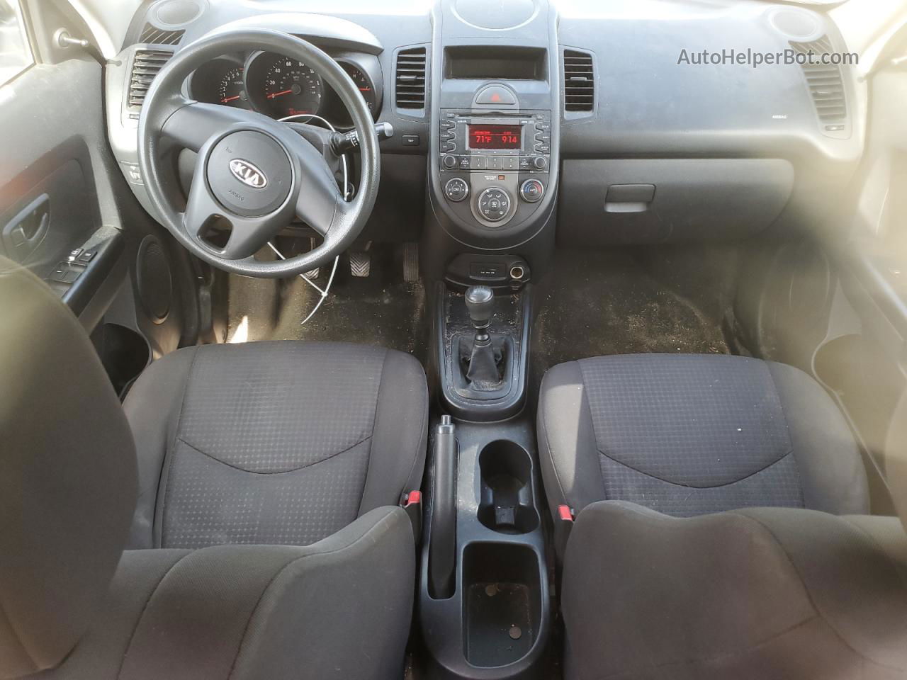 2010 Kia Soul  Черный vin: KNDJT2A18A7040785