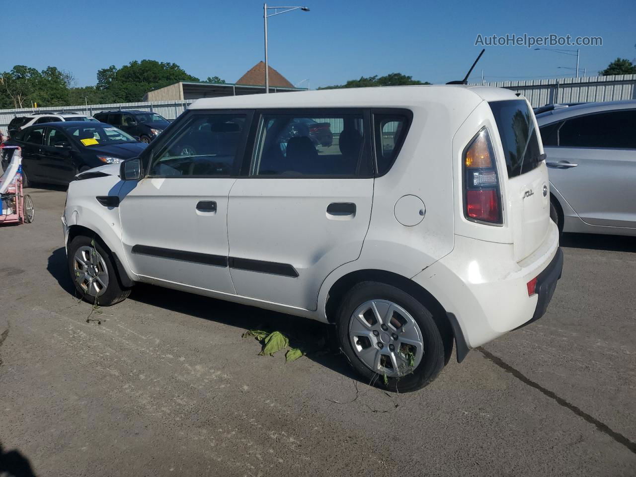 2010 Kia Soul  Белый vin: KNDJT2A18A7058882