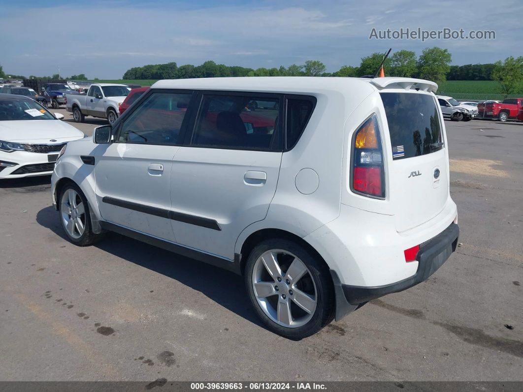 2010 Kia Soul Sport White vin: KNDJT2A20A7032074