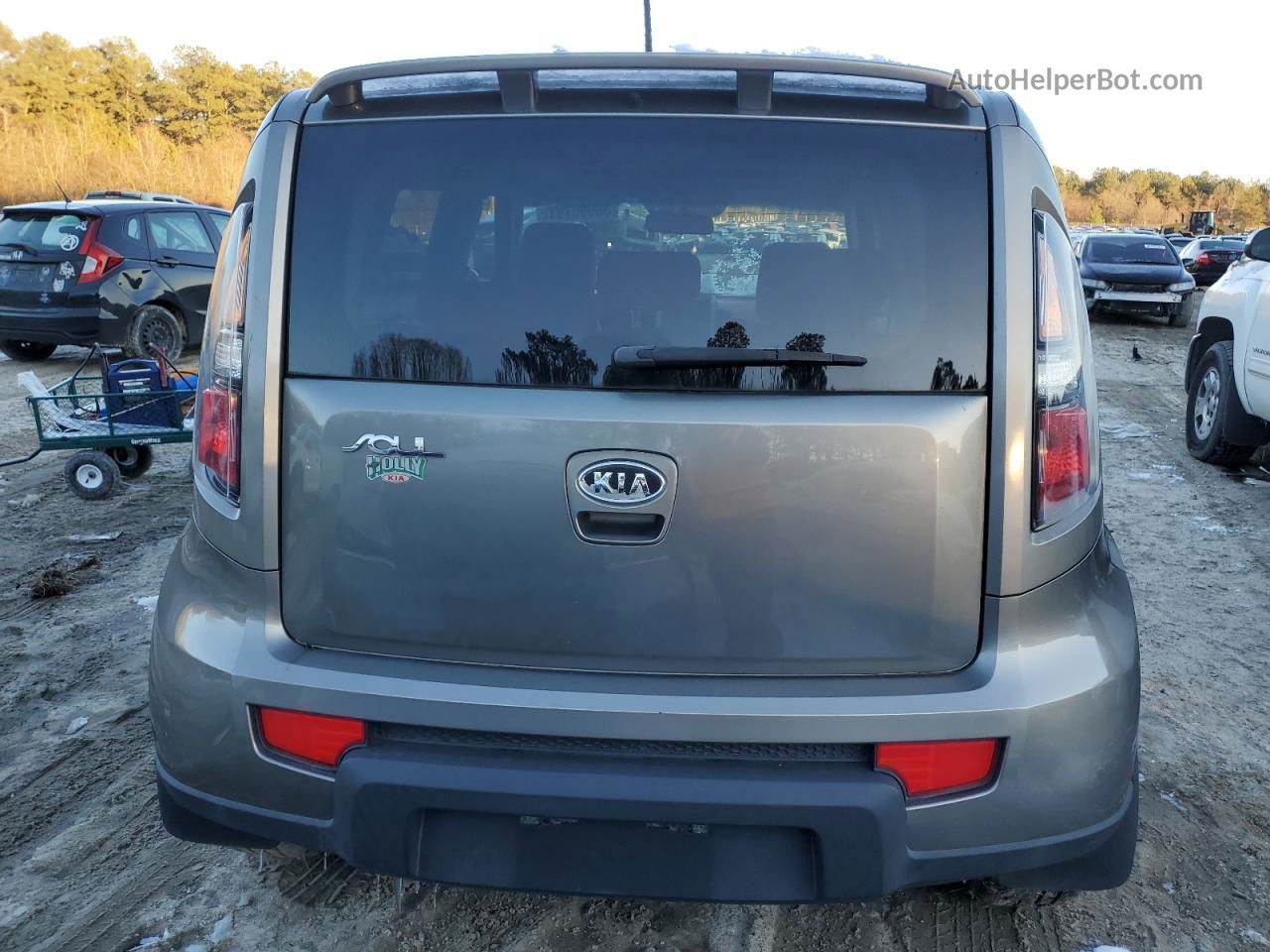 2010 Kia Soul + Gray vin: KNDJT2A20A7038375