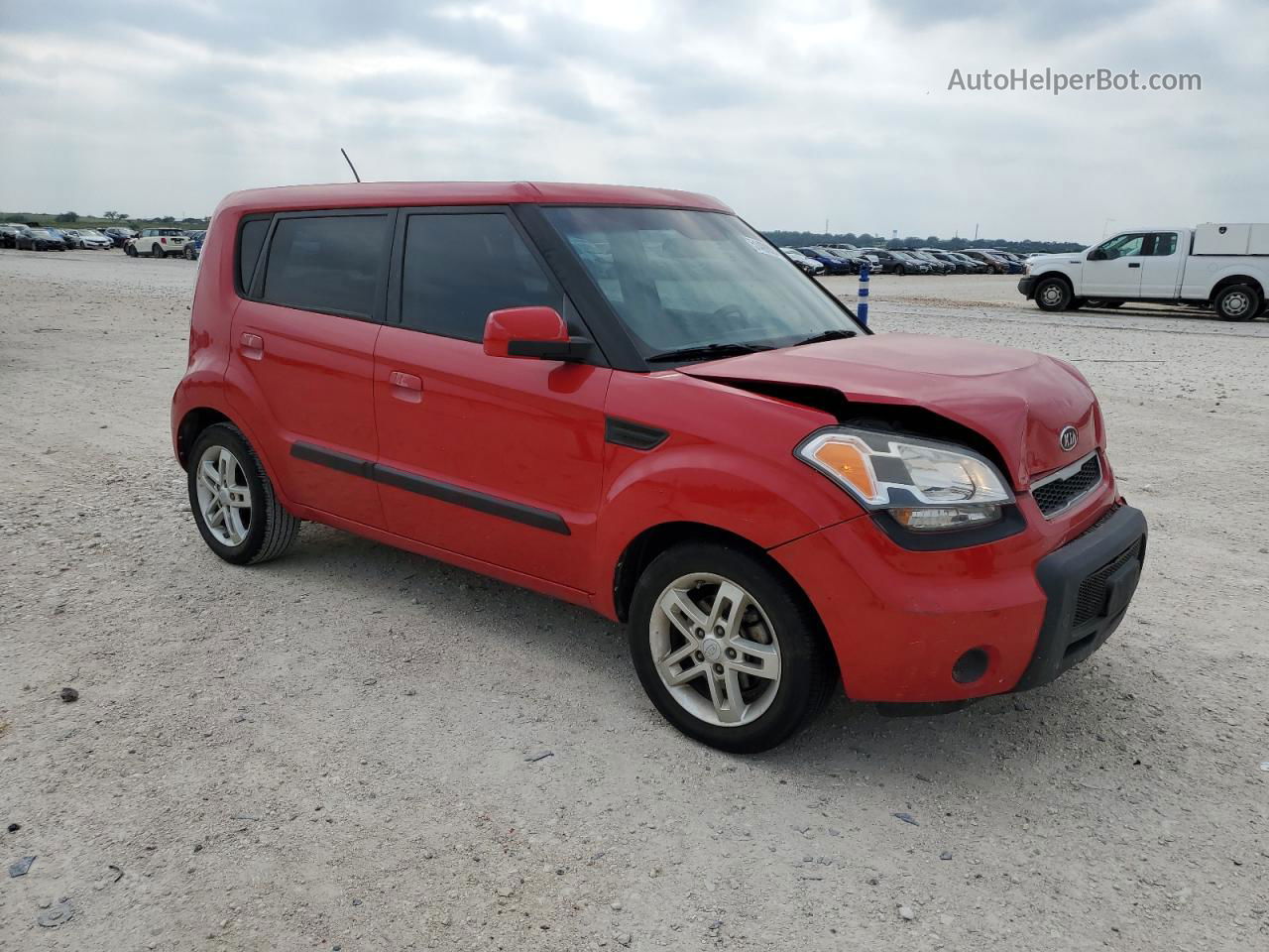 2010 Kia Soul + Красный vin: KNDJT2A20A7052292