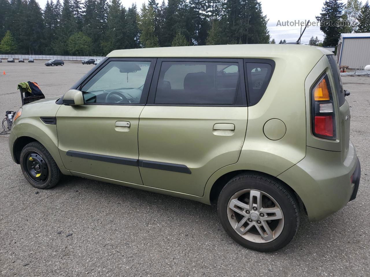 2010 Kia Soul + Green vin: KNDJT2A20A7079783