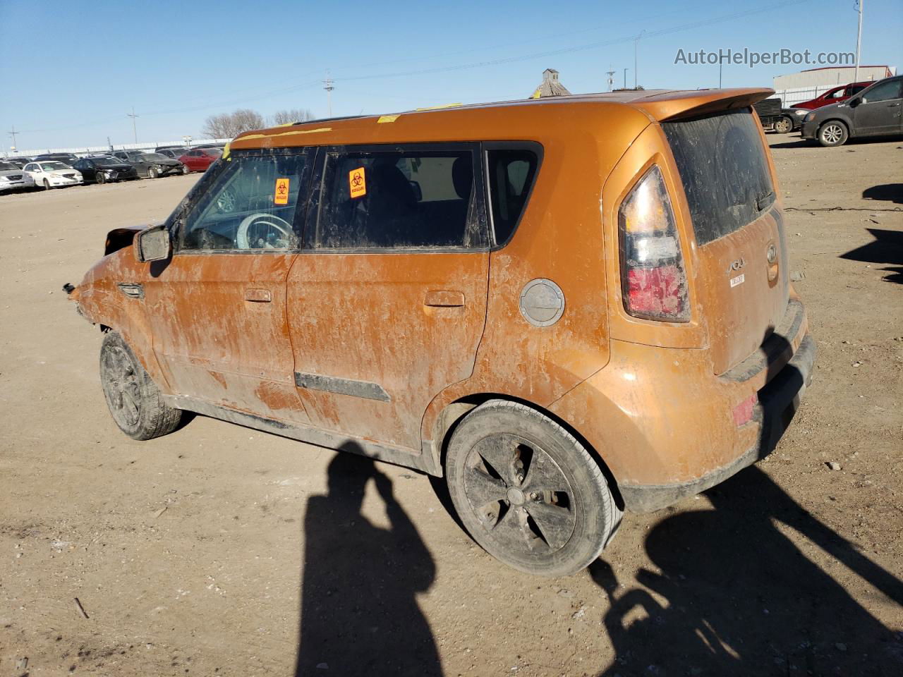 2010 Kia Soul + Orange vin: KNDJT2A20A7108909