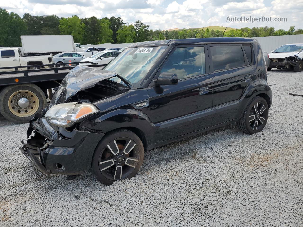 2010 Kia Soul + Black vin: KNDJT2A20A7126584