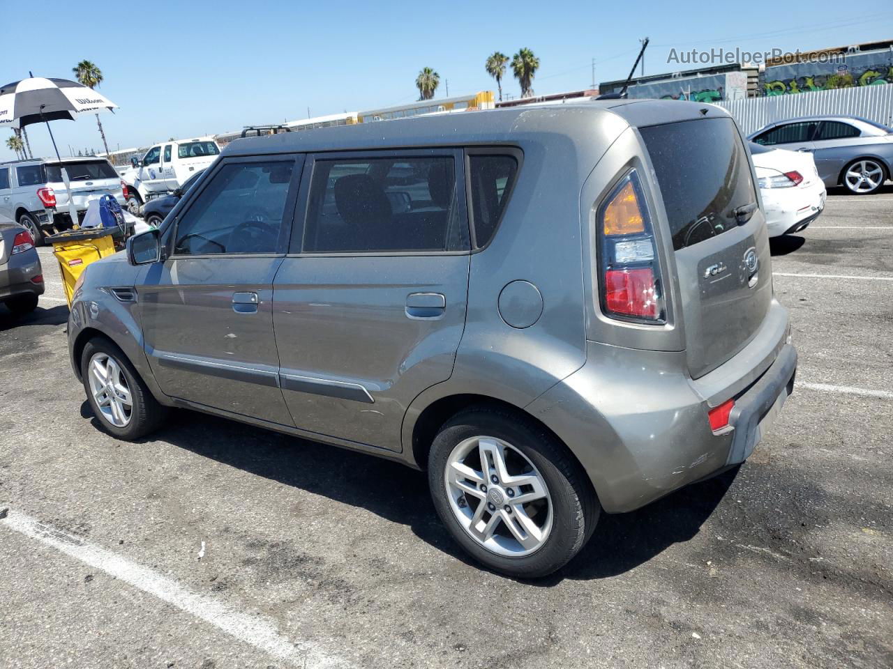 2010 Kia Soul + Gray vin: KNDJT2A20A7161030