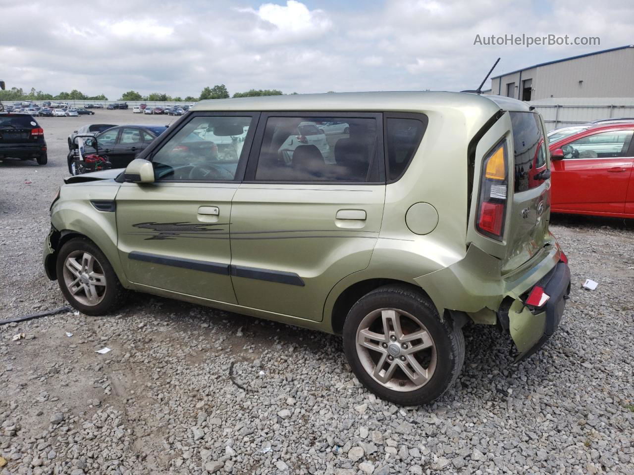 2010 Kia Soul + Зеленый vin: KNDJT2A20A7189376