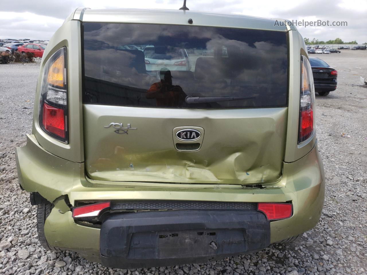 2010 Kia Soul + Зеленый vin: KNDJT2A20A7189376