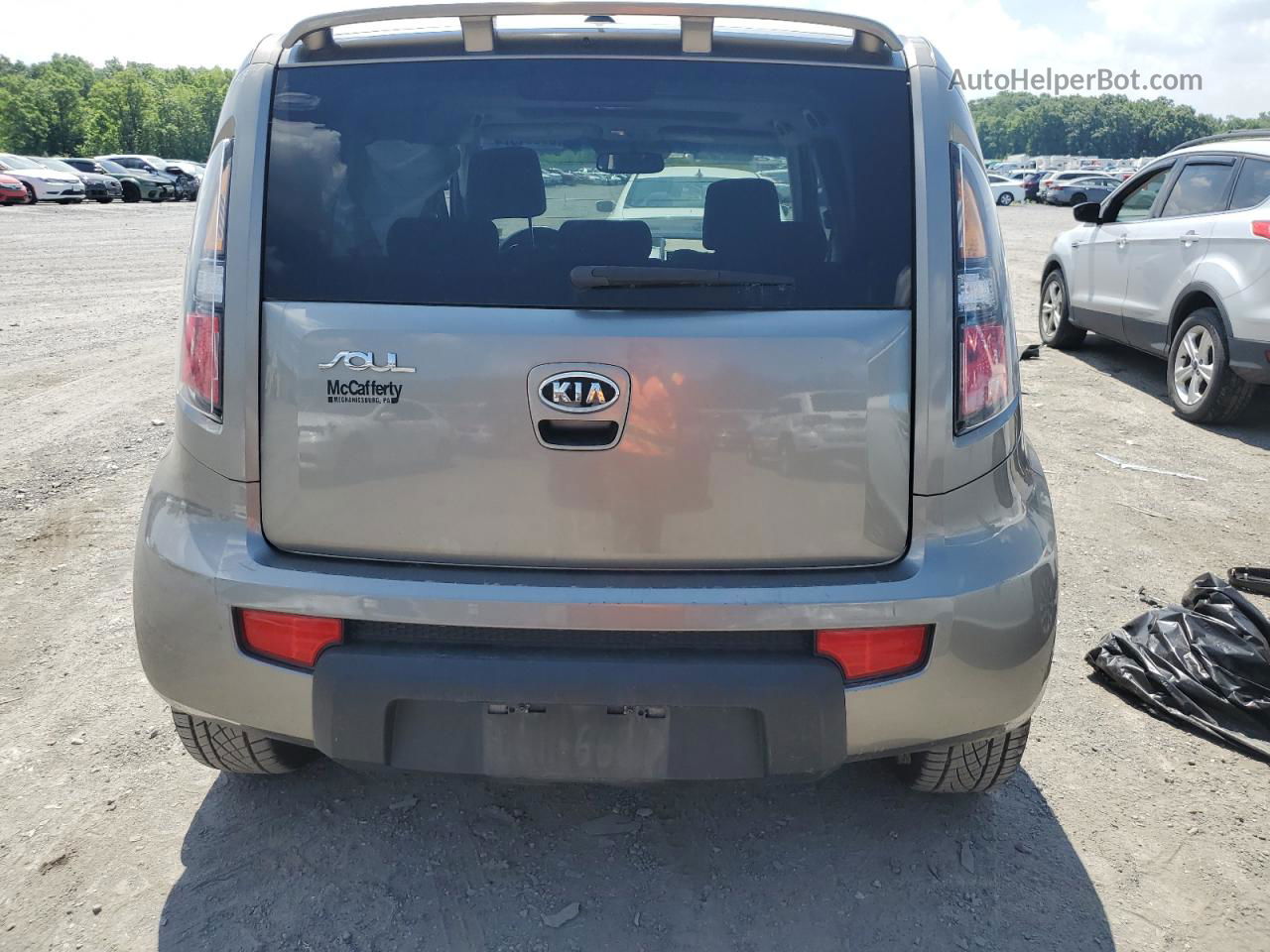 2010 Kia Soul + Silver vin: KNDJT2A20A7191628