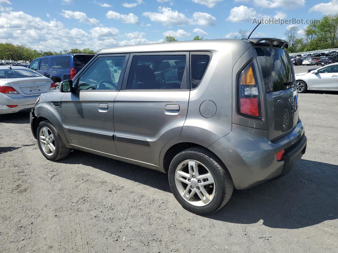 2010 Kia Soul + Gray vin: KNDJT2A20A7191712