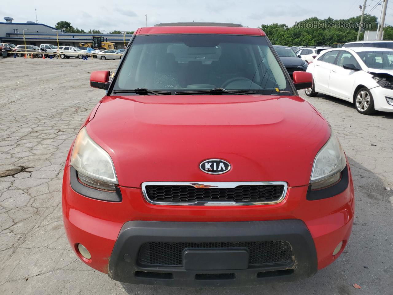 2010 Kia Soul + Red vin: KNDJT2A21A7034285