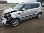 2010 Kia Soul + Серебряный vin: KNDJT2A21A7037686