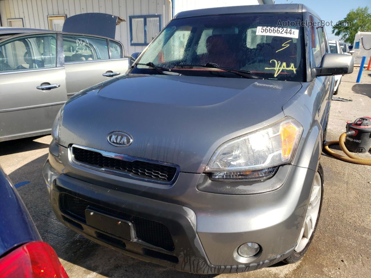 2010 Kia Soul + Gray vin: KNDJT2A21A7058425