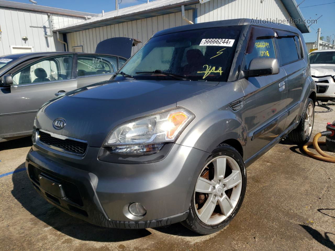 2010 Kia Soul + Gray vin: KNDJT2A21A7058425