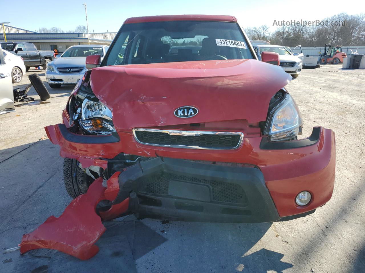 2010 Kia Soul + Red vin: KNDJT2A21A7086676