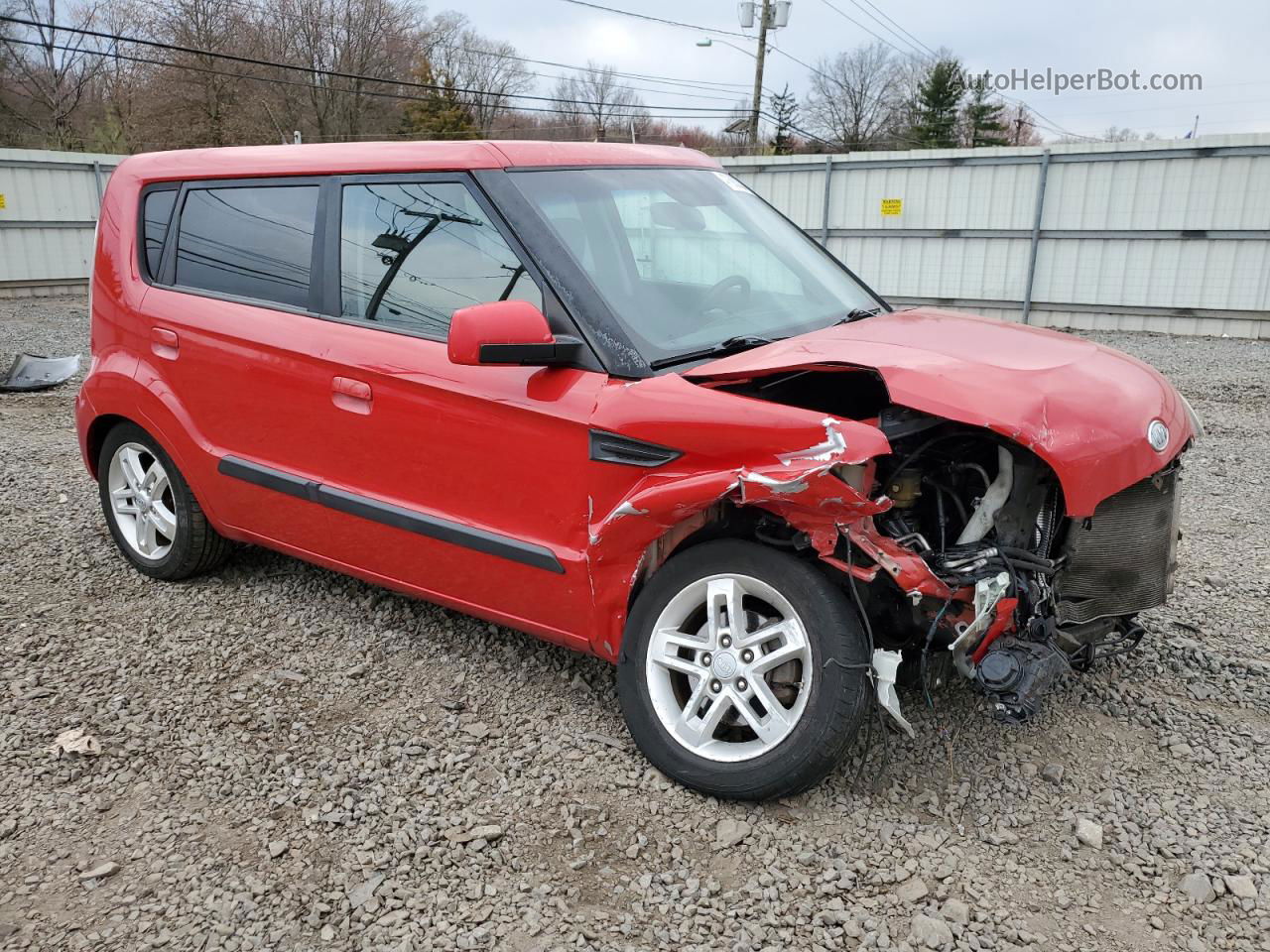 2010 Kia Soul + Red vin: KNDJT2A21A7106733