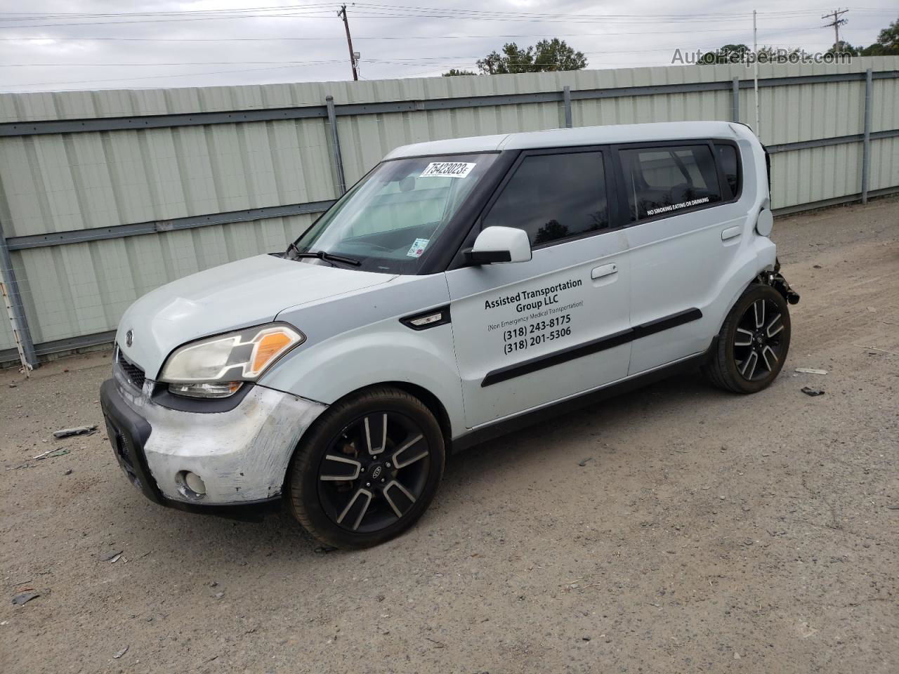 2010 Kia Soul + Серебряный vin: KNDJT2A21A7170982