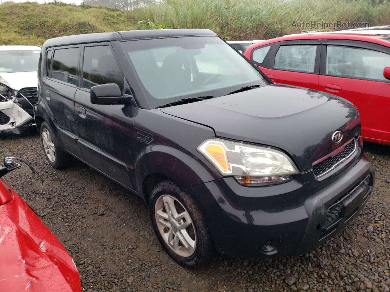 2010 Kia Soul + Black vin: KNDJT2A21A7188687