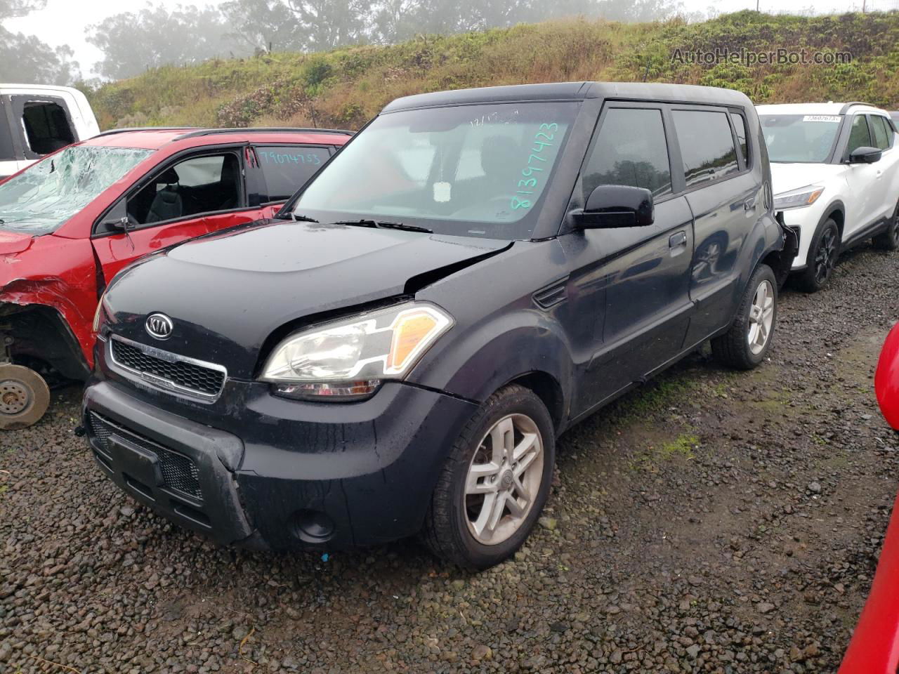 2010 Kia Soul + Black vin: KNDJT2A21A7188687