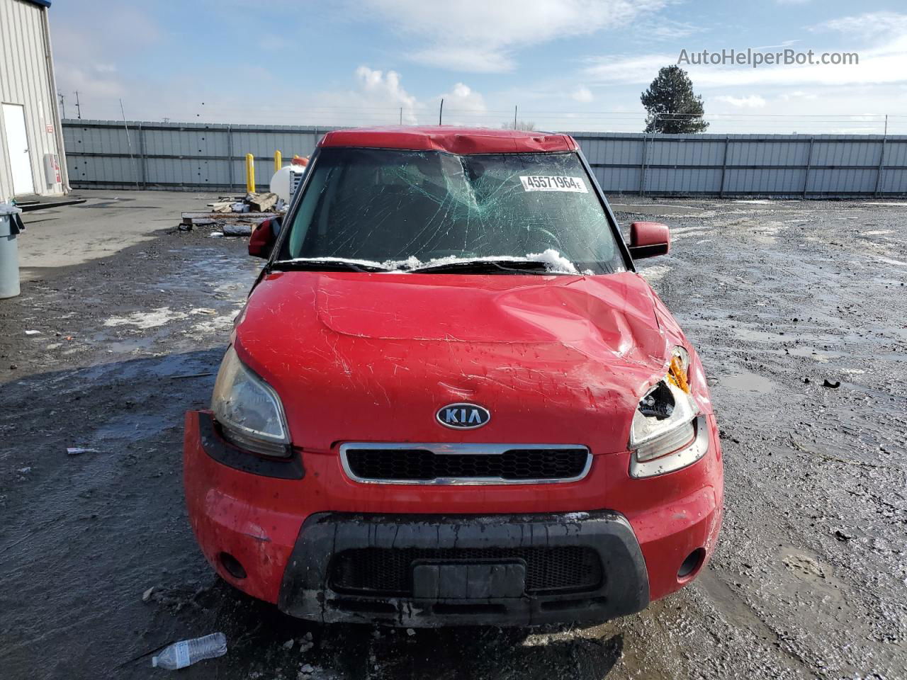 2010 Kia Soul + Red vin: KNDJT2A22A7029368