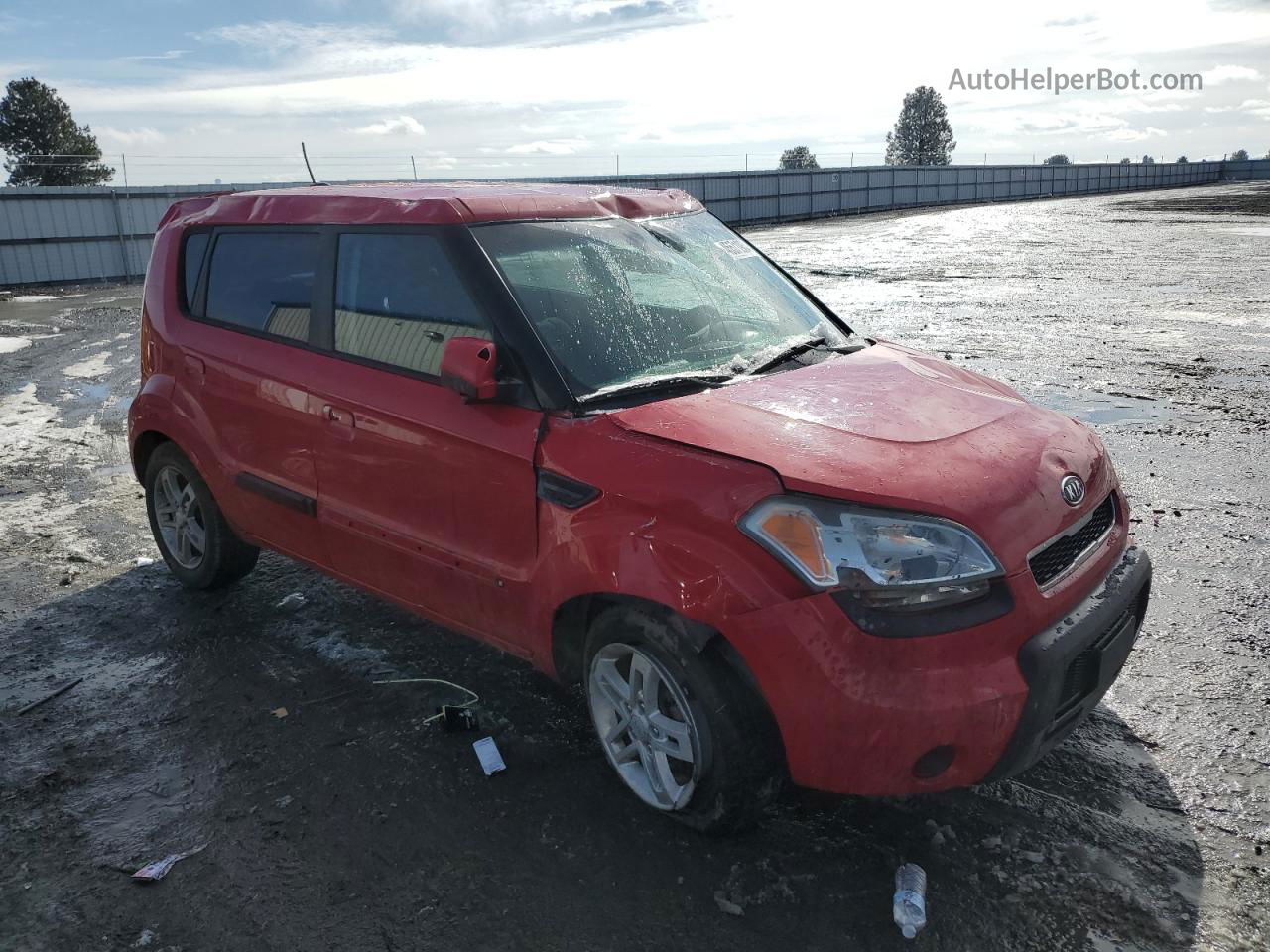 2010 Kia Soul + Red vin: KNDJT2A22A7029368