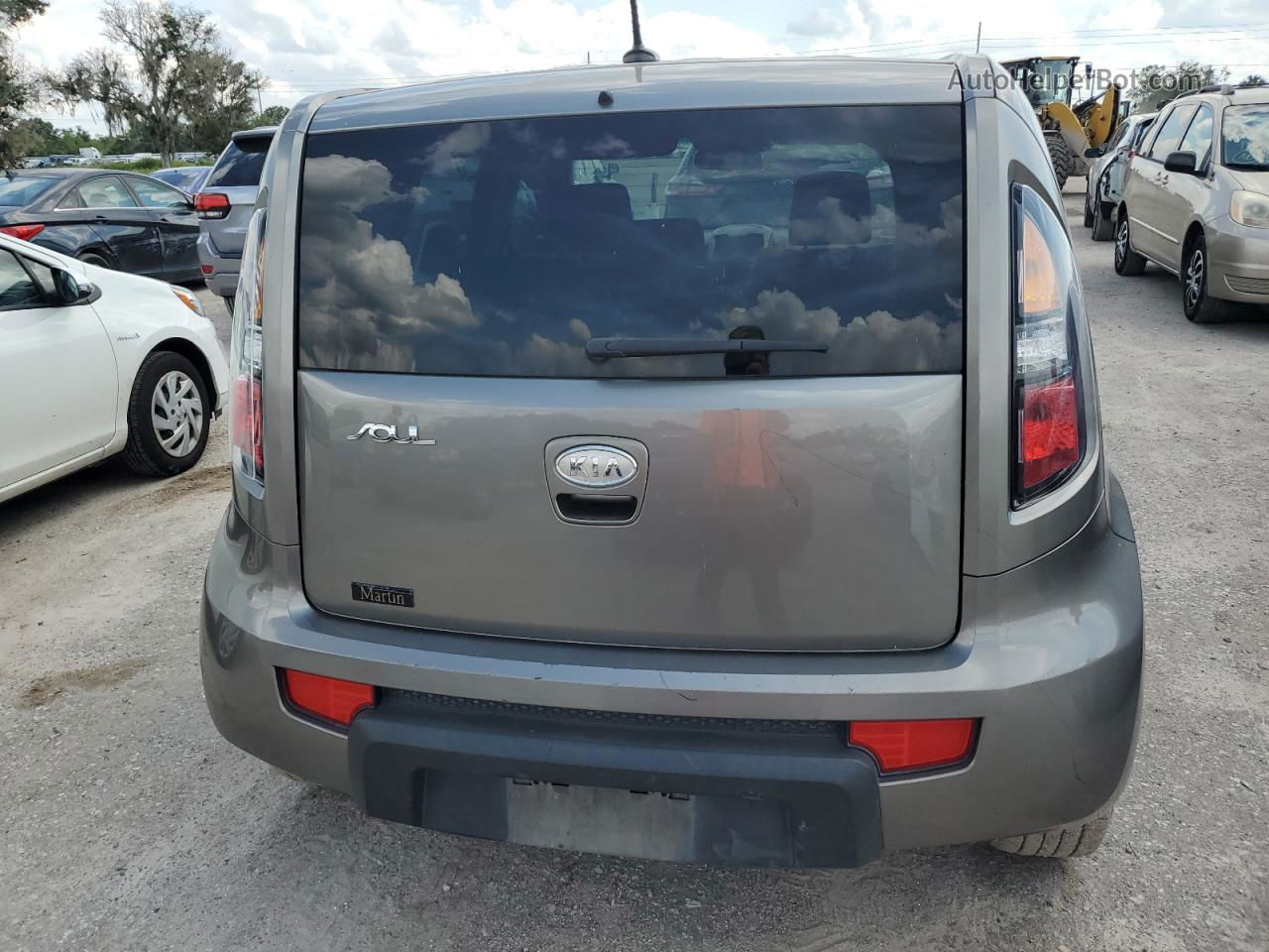 2010 Kia Soul + Серый vin: KNDJT2A22A7119135